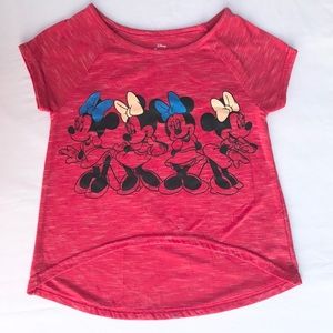 Minnie Mouse High Low T-Shirt 6/6x